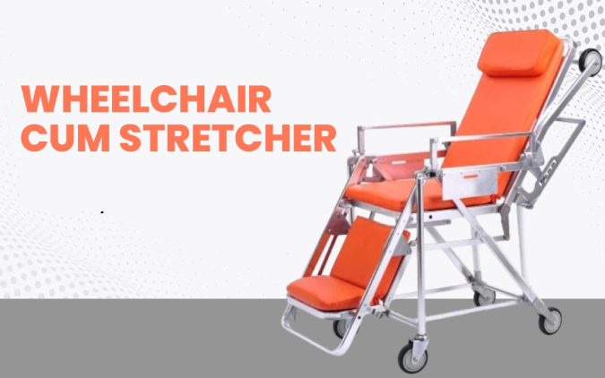 SciTrix STRETCHER CUM WHEELCHAIR